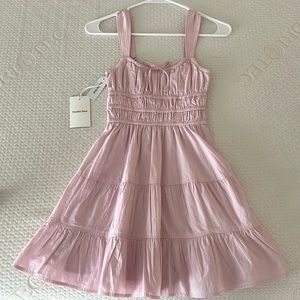 Aritzia Sunday Best Pink dress in 2XS